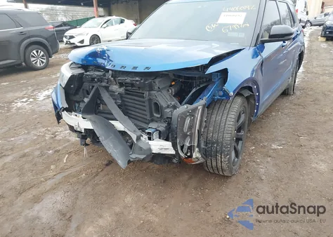 2020 Ford Explorer St from USA, damaged, VIN 1FM5K8GC6LGA00431